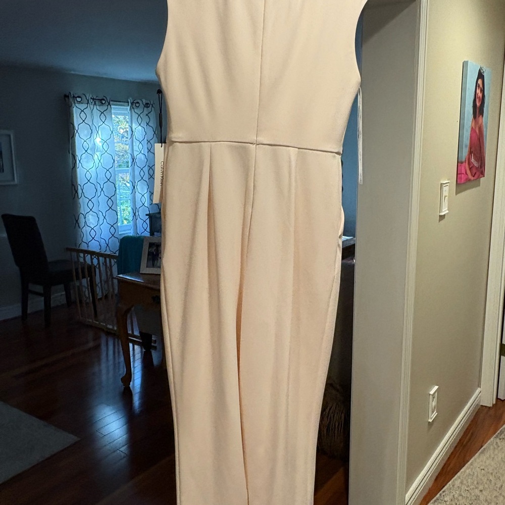 Calvin Klein Cream Jumpsuit